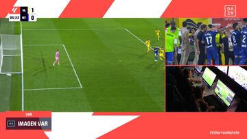 El penalti del 1-1 del Getafe que ha incendiado al Villarreal: “Es una vergüenza”