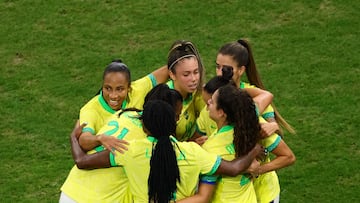 World champions Spain’s dreams of Olympic gold were shattered as Brazil dominated their semi-final match, running out easy 4-2 winners.