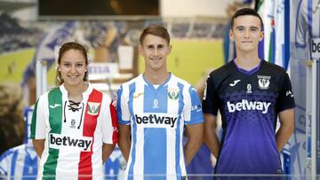 Nuevas camisetas del Leganés.