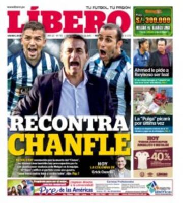 Portadas de la prensa deportiva