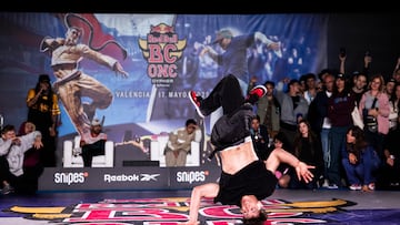 Lukas performs during Red Bull BC One Cypher Spain in Valencia, Spain on 17 May, 2025.