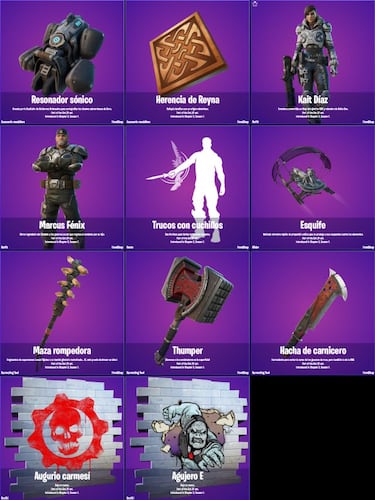 Fortnite x Gears of War: skins Marcus Fénix y Kait Díaz ya disponibles