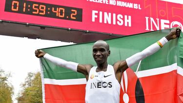 Hay otra barrera para Kipchoge