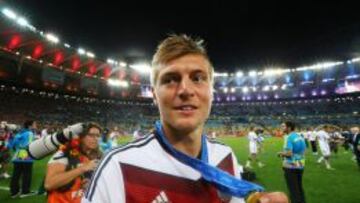 Toni Kroos, elegido mejor jugador alemán de 2014