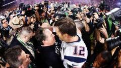 Bill Belichick y Tom Brady.