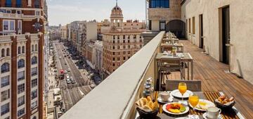 Las vistas desde este hotel son únicas