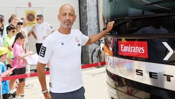 31/08/25 VUELTA CICLISTA ESPAÑA 2025
ETAPA 9
ALFARO - VALDEZCARAY
SALIDA
ENTREVISTA CON JOXEAN FERNANDEZ MATXIN DIRECTOR DEPORTIVO EQUIPO UAE