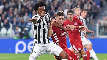 Juan Cuadrado sería titular en el partido ante Olympiacos, por la sexta fecha de la fase de grupos de la Champions League.