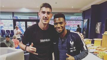Theo Griezmann y Lemar, objetivo del Atlético tras el partido de Francia