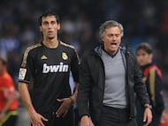 29/10/11 PARTIDO PRIMERA DIVISON
REAL SOCIEDAD - REAL MADRID
MOURINHO ARBELOA