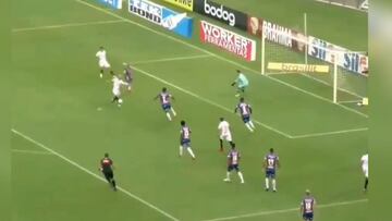 Vargas está imparable: la asistencia que lo tiene en la cima del Brasileirao