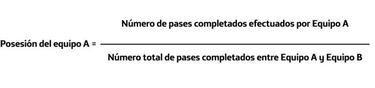 Cómo calcula la UEFA el tiempo de posesión del balón en un partido de fútbol
