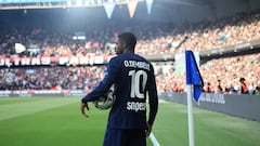 Viral: motociclista se topa con Ousmane Dembélé en pleno tráfico de París y su reacción sorprende