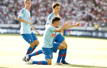 Las mejores imágenes del Stuttgart-Atlético de Madrid