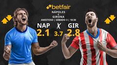 SSC Napoli vs. Girona FC: horario, TV, pronósticos y estadísticas
