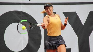 Paula Badosa, durante el torneo.