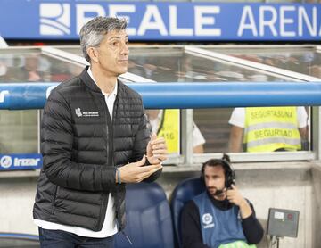 Imanol Alguacil entrenador de la Real Sociedad