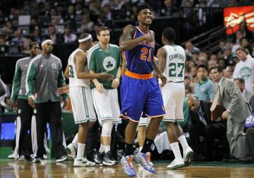 Los Knicks eliminaron 4-2 a los Celtics de Paul Pierce en la primera ronda de los plyoffs 2013. La despedida de una era en Boston.