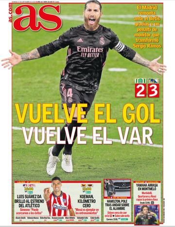 Las portadas de AS de septiembre