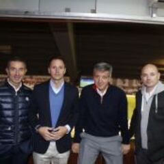 Gil Marín se reunió con los dirigentes de River Plate