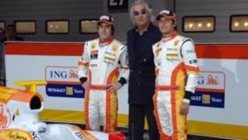 <b>¿ÚLTIMA PRESENTACIÓN? </b>Flavio Briatore aún no sabe si tendrá que heredar la actual estructura.