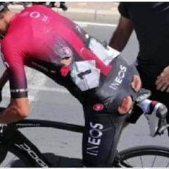 Susto para Egan Bernal en los Nacionales de Colombia