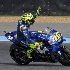 Rossi: "Hay que ver mañana, porque la Yamaha es el Inter"