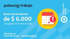 Bono extraordinario Potenciar Trabajo: en qué consiste y quién lo recibirá