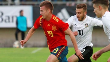 Dani Olmo ante Austria.