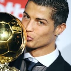 Todos los Balones de Oro de Cristiano Ronaldo