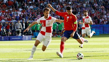 ¡Morata adelantó a España! 1-0