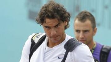 <b>PENSATIVO. </b>Rafa mira al horizonte con el triunfo en la mente.