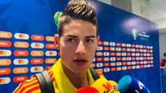 James Rodr&iacute;guez, volante de la Selecci&oacute;n Colombia