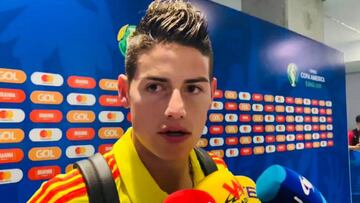 James Rodríguez, volante de la Selección Colombia