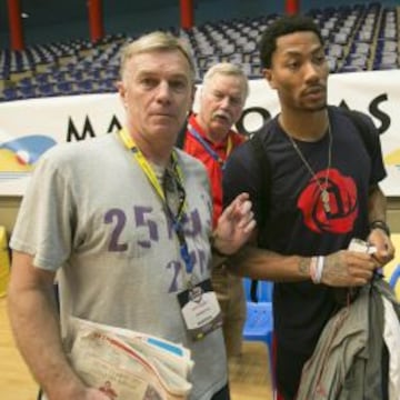 Derrick Rose atendió a AS.