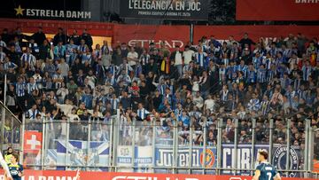 Grada visitante
Seguidores
Girona 0 - Espanyol 0