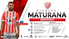 Nicolás Maturana deja la U y ficha por Necaxa de México