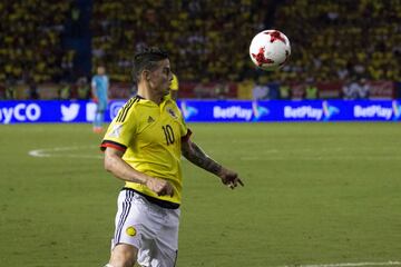 En imágenes la derrota de Colombia ante Paraguay