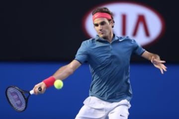 La semifinal entre Nadal y Federer, en imágenes