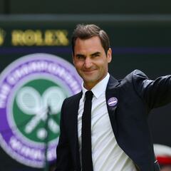 Federer podría volver a Wimbledon... como comentarista