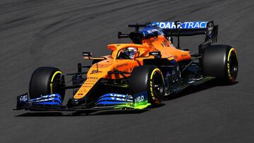 Carlos Sainz (McLaren MCL35). Silverstone, F1 2020.