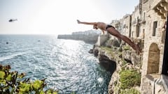 Jaw-dropping images from the Red Bull Cliff Diving festival