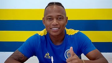 Jaminton Campaz renueva con Rosario Central