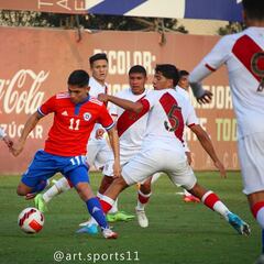 Joan Cruz compartió sus jugadas de lujo en la Sub 20 ante Perú