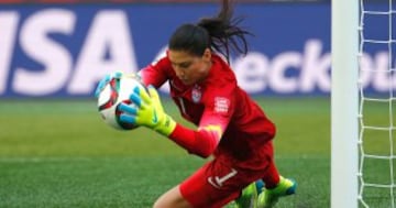 Medalla de Oro Olímpica en 2008 y 2012 con la selección femenina de fútbol de Estados Unidos.