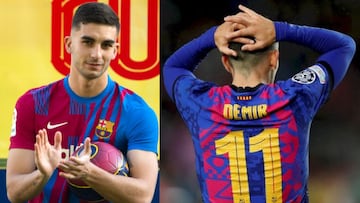 Ferran, inscrito con el '19'… de momento; Demir, fuera del Barça