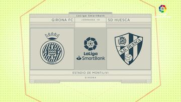 Resumen y goles del Girona vs. Huesca de la Liga Smartbank