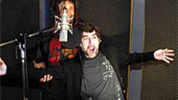 Con 'El Mono' Burgos.