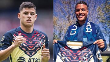 Jonathan Dos Santos y Richard Sánchez, un duelo parejo en la media del América