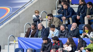 Gerard Piqué, en el Estadi Nacional d'Andorra.